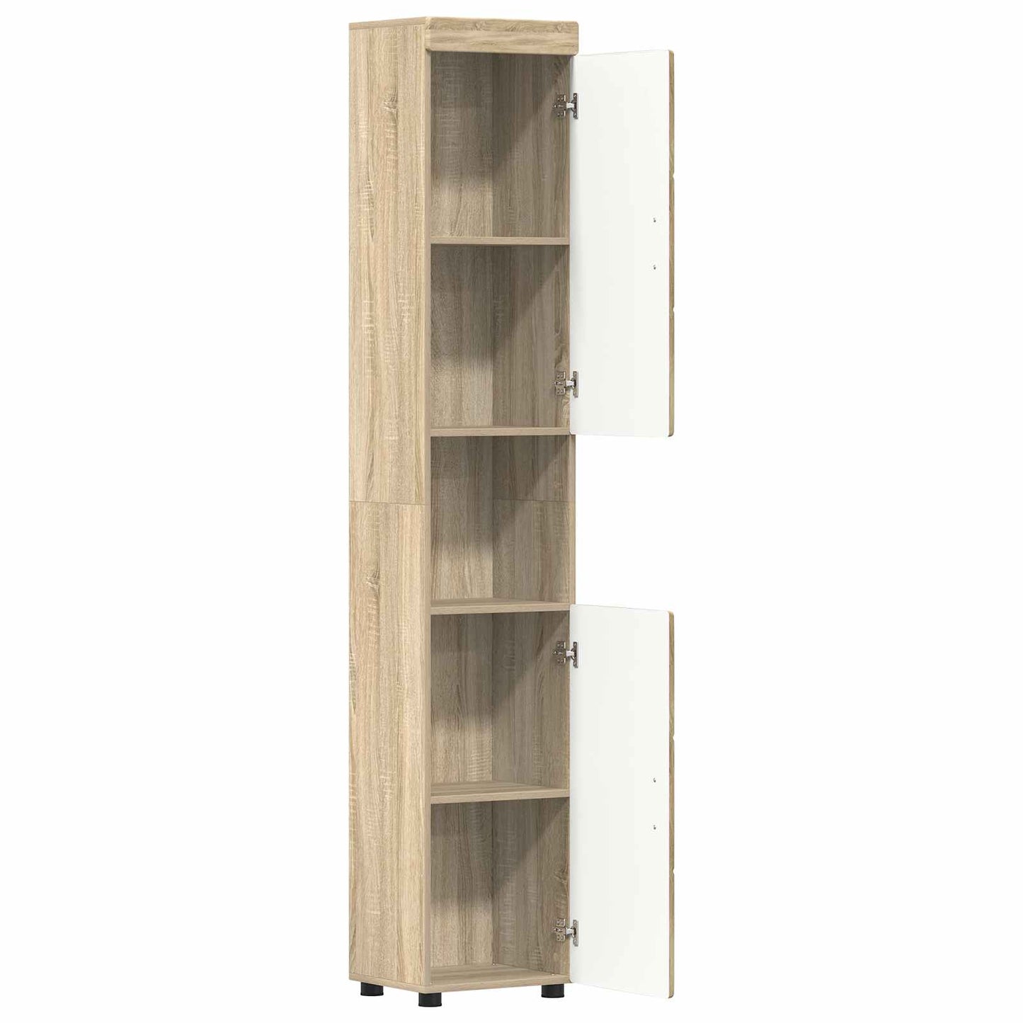 Baderomsskapsett TULUM Sonoma eik 37 x 31,5 x 203 cm