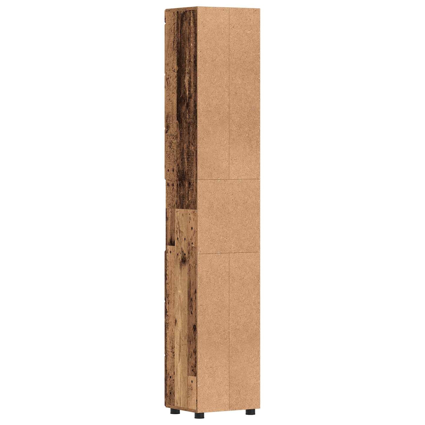 Baderomsskapsett TULUM Gammelt tre 37 x 31,5 x 203 cm