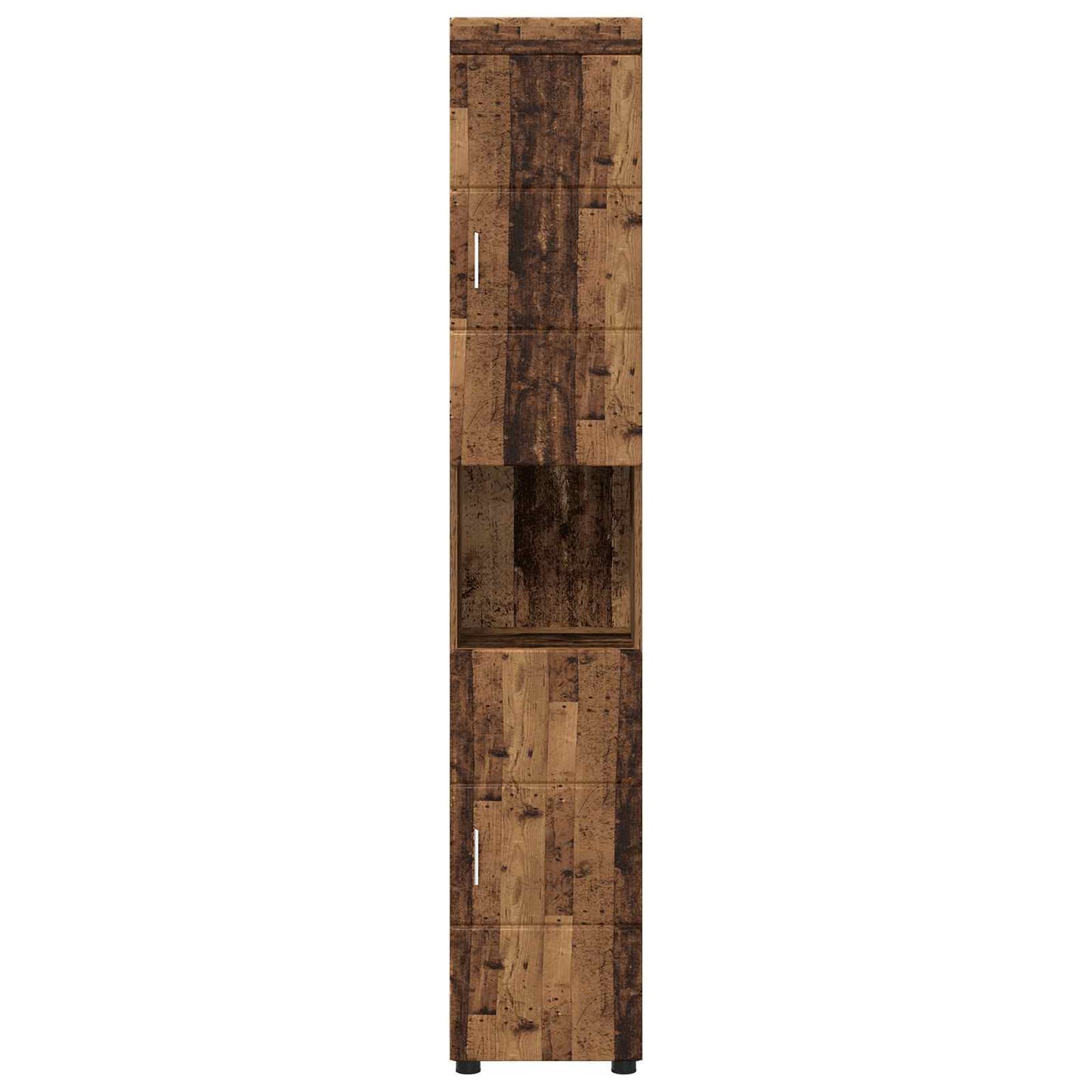 Baderomsskapsett TULUM Gammelt tre 37 x 31,5 x 203 cm