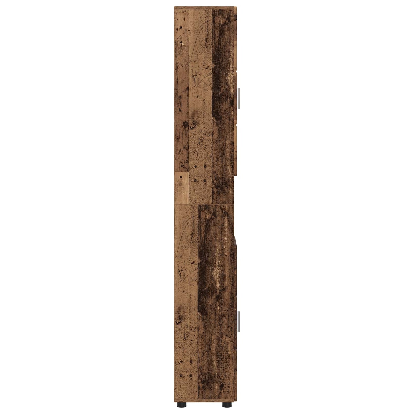 Baderomsskapsett TULUM Gammelt tre 37 x 31,5 x 203 cm