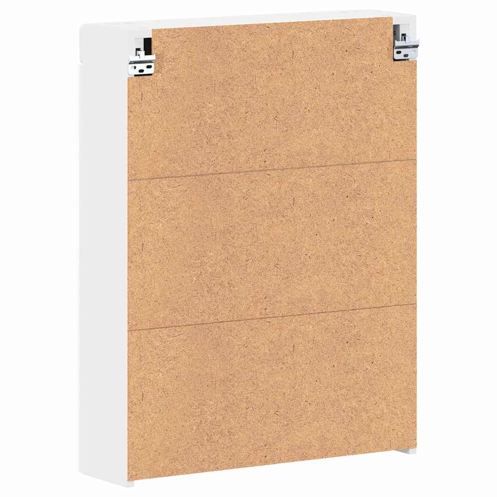 Baderomsspeilskap TULUM Hvit 60 x 16,5 x 78 cm Konstruert tre
