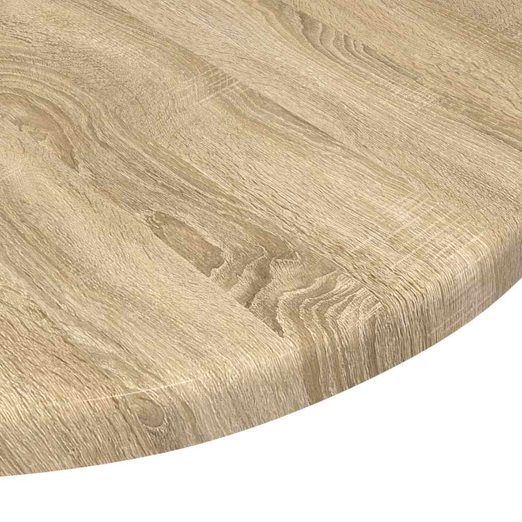 Bordplate Sonoma eik Ø 40 x 1,5 cm Konstruert tre
