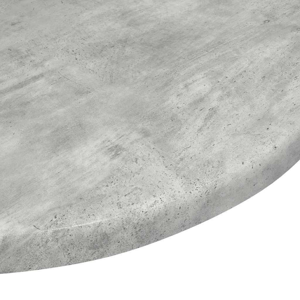 Bordplate Betonggrå Ø 40 x 1,5 cm Konstruert tre
