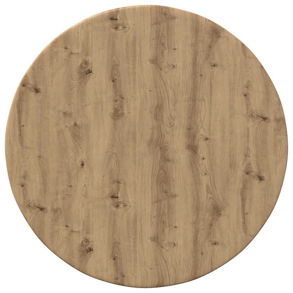 Bordplate Ø 40 x 1,5 cm Rund Konstruert tre artisan eik