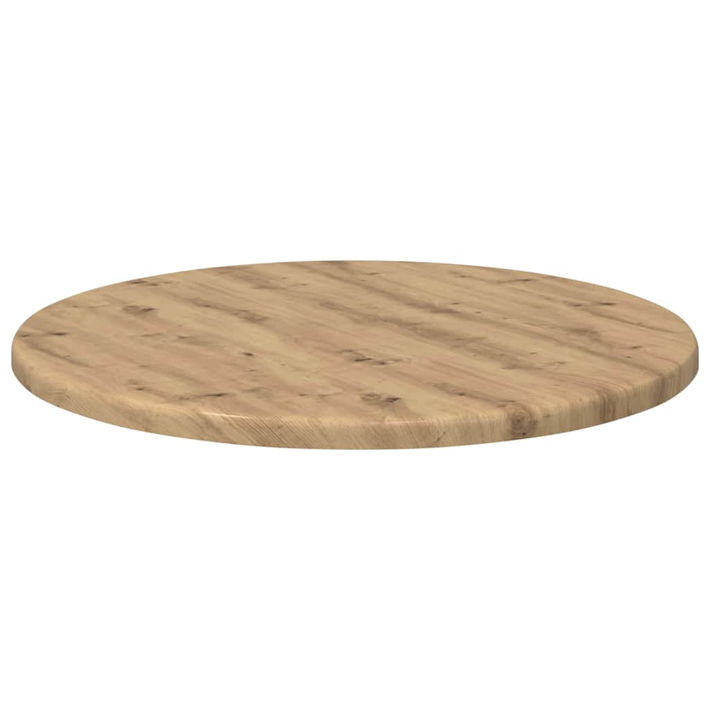 Bordplate Ø 40 x 1,5 cm Rund Konstruert tre artisan eik