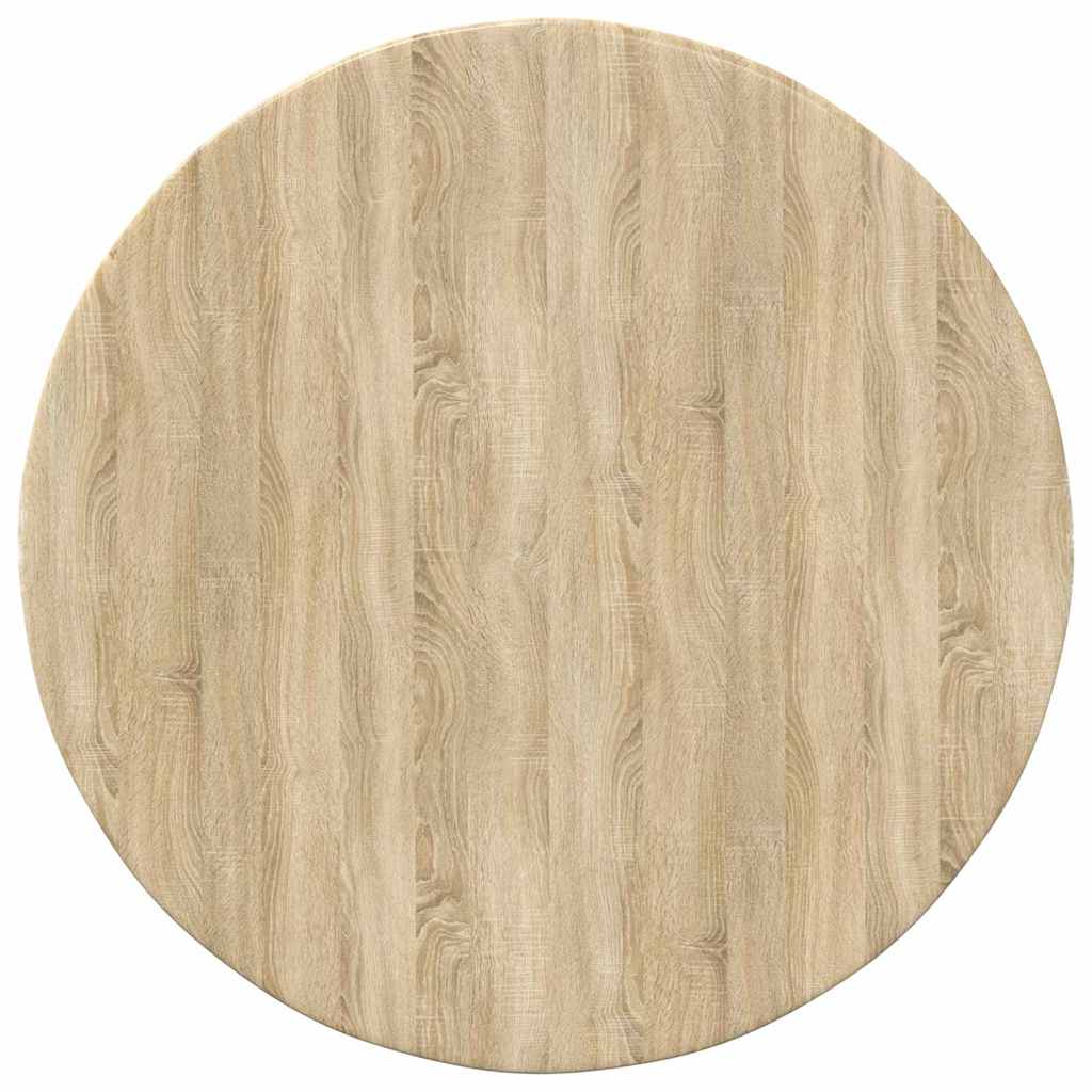 Bordplate Sonoma eik Ø 50 x 1,5 cm Konstruert tre