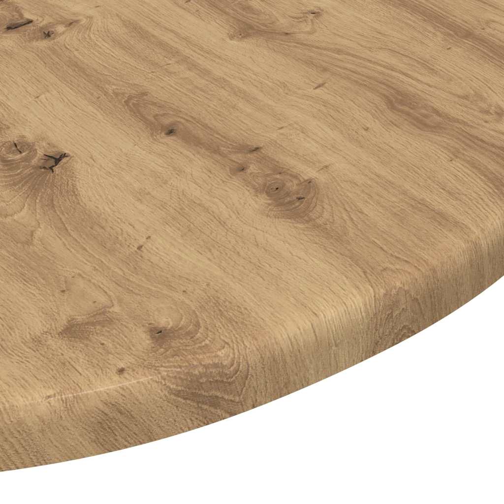 Bordplate artisan eik Ø 50 x 1,5 cm Konstruert tre