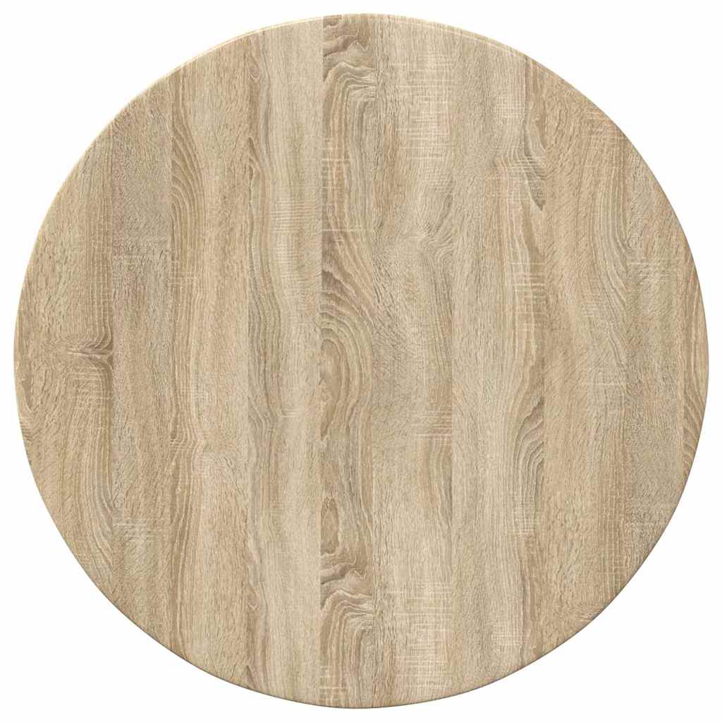 Bordplate Sonoma eik Ø 60 x 1,5 cm Konstruert tre