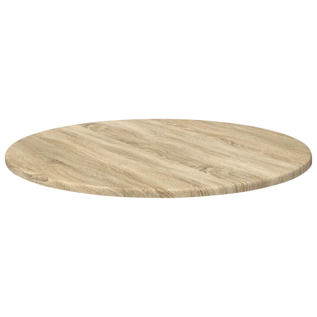 Bordplate Sonoma eik Ø 60 x 1,5 cm Konstruert tre