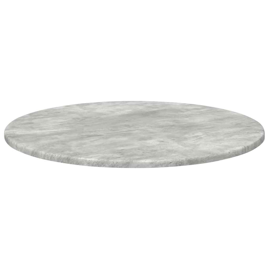 Bordplate Betonggrå Ø 60 x 1,5 cm Konstruert tre