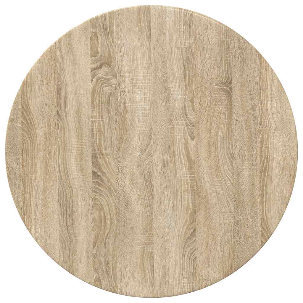 Bordplate Sonoma eik Ø 70 x 1,5 cm Konstruert tre