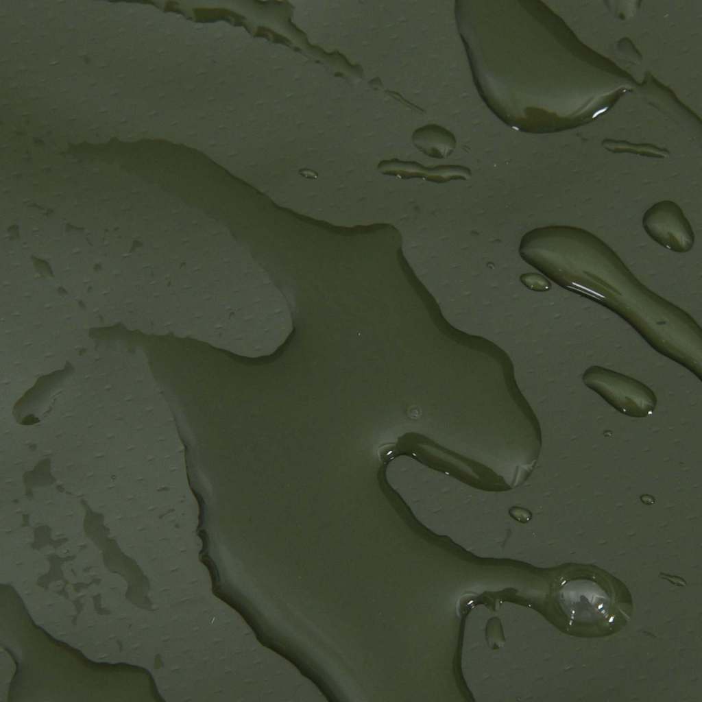 Presenning 650g / m² Olivengrønn 5 x 7 m Lerret med PVC-belegg
