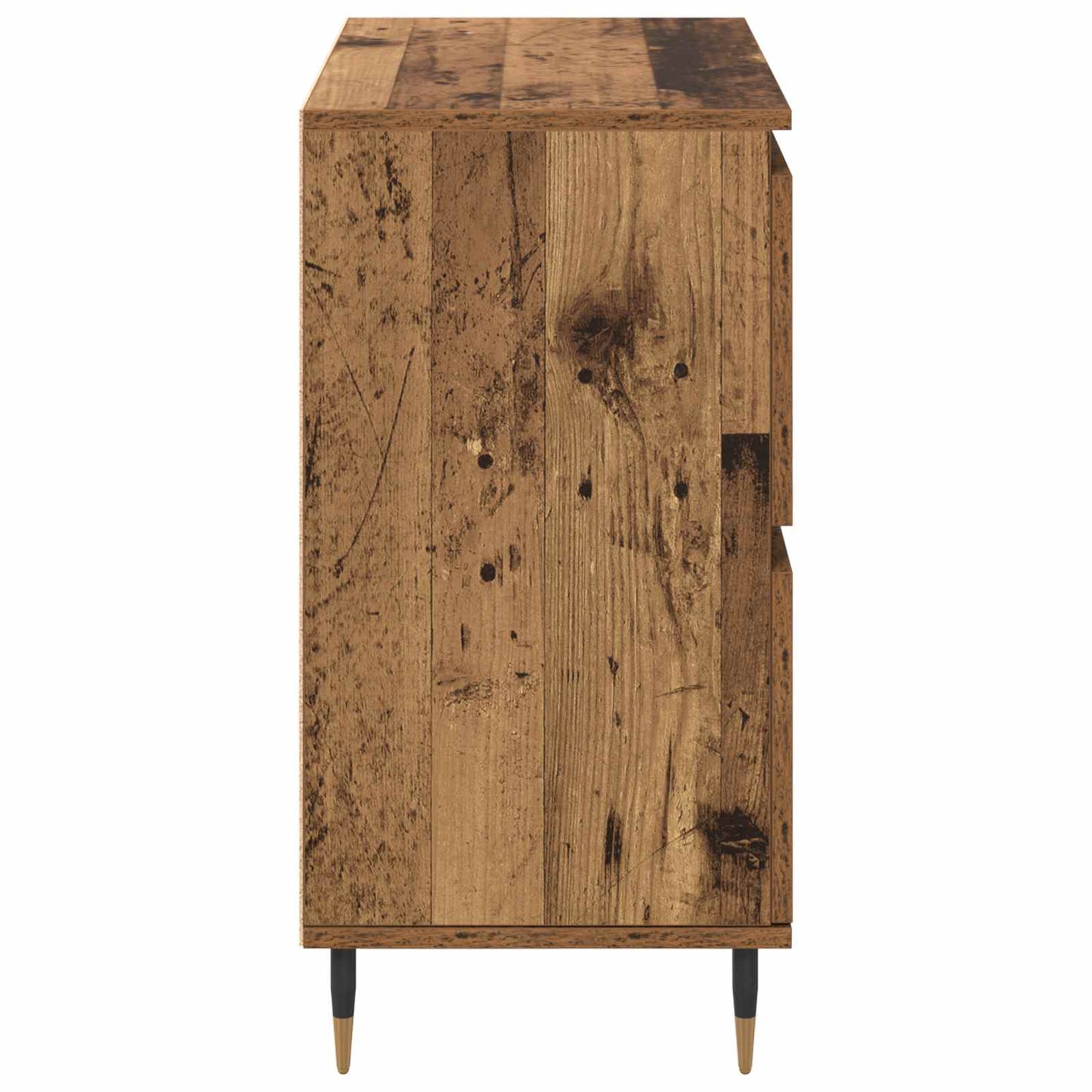 Oppbevaringsskap 2 pcs Gammelt tre 60 x 35 x 70 cm