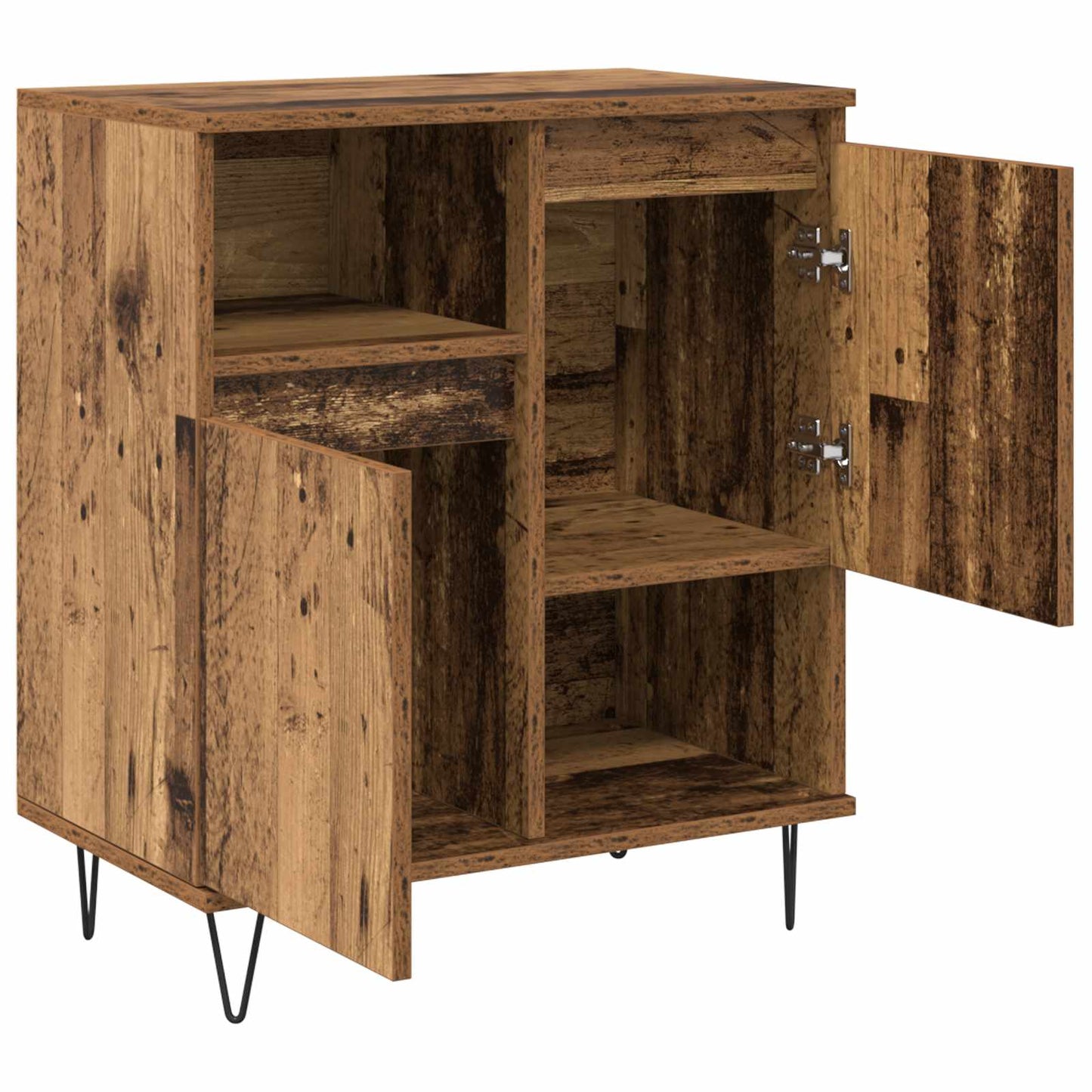 Serviesskap 2 pcs Gammelt tre 60 x 35 x 70 cm