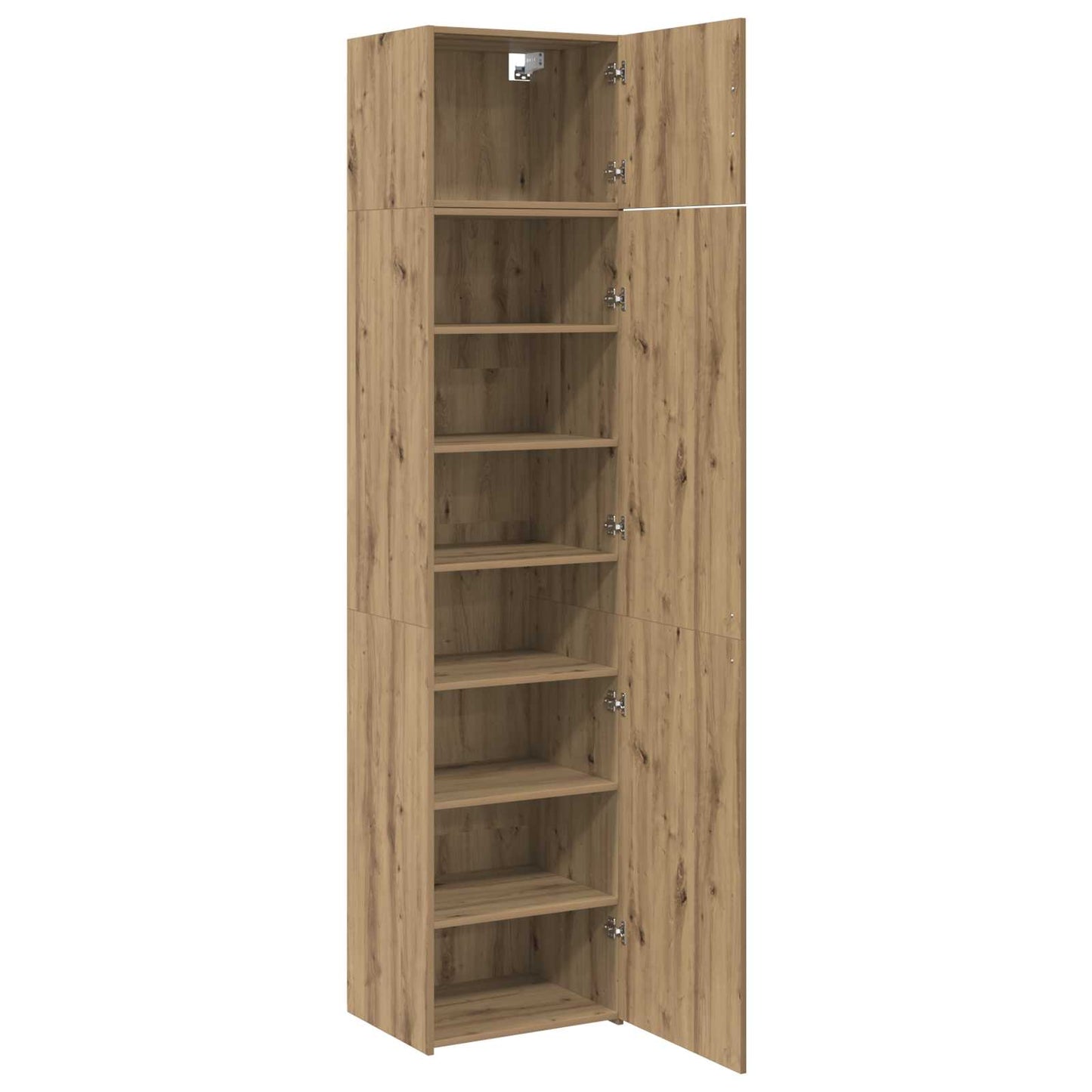 Serviesskap 2 pcs Artisan Eik 50 x 41 x 225 cm