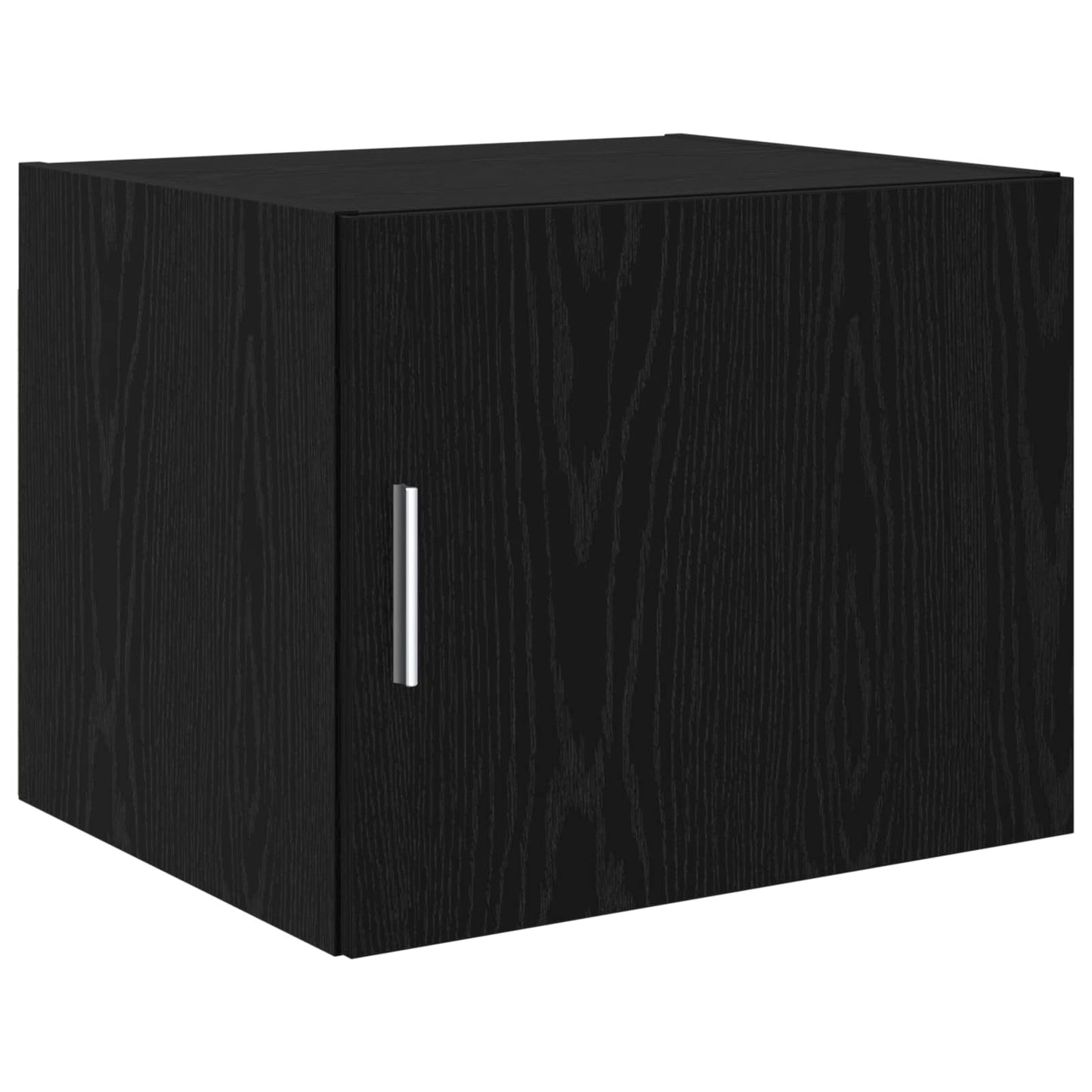Serviesskap 2 pcs Svart Eik 50 x 41 x 225 cm