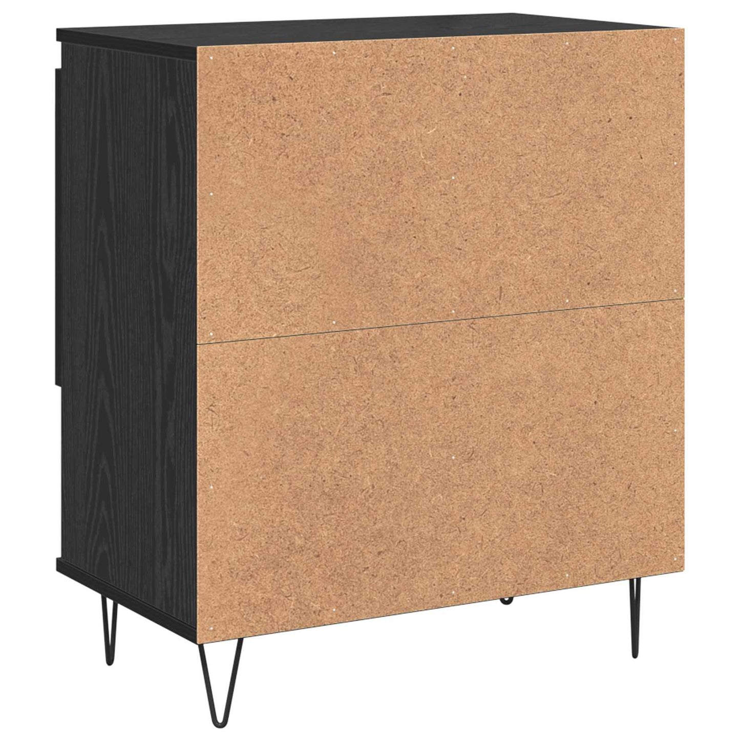 Serviesskap 3 pcs Svart Eik 60 x 35 x 70 cm