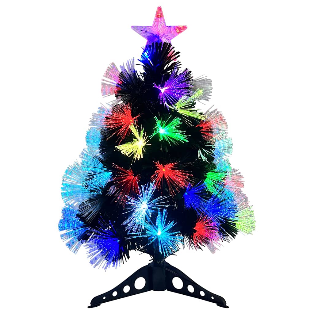 Kunstig juletre med 50 LED med stativ grønn 64 cm PVC