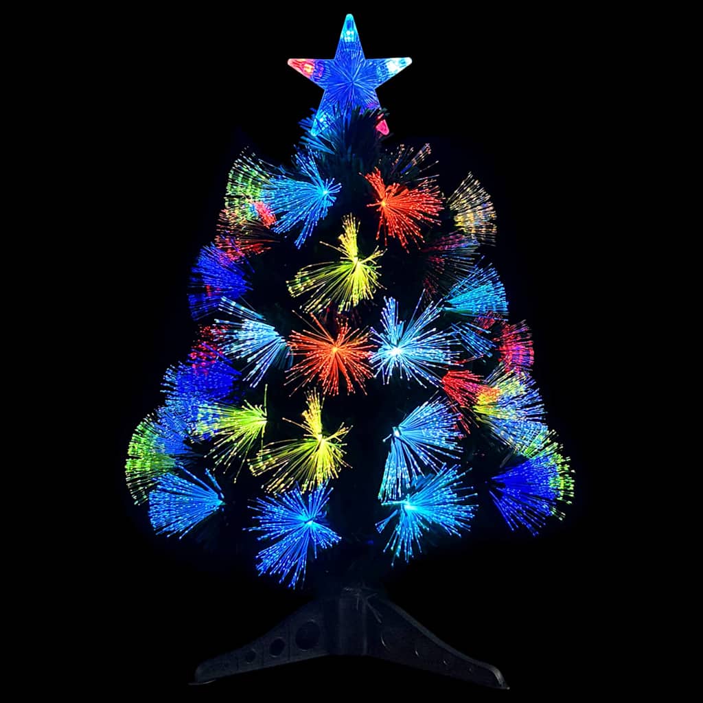 Kunstig juletre med 50 LED med stativ grønn 64 cm PVC