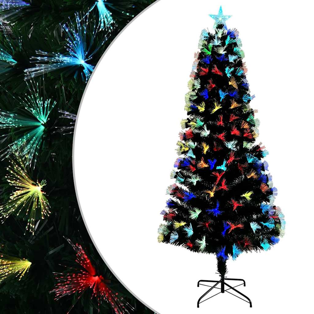 Kunstig juletre med 300 LED med stativ grønn 240 cm PVC