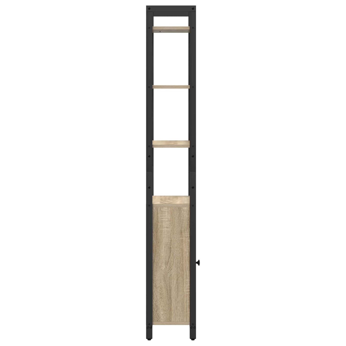 Bokskap Sonoma eik 40 x 24 x 161 cm Konstruert tre