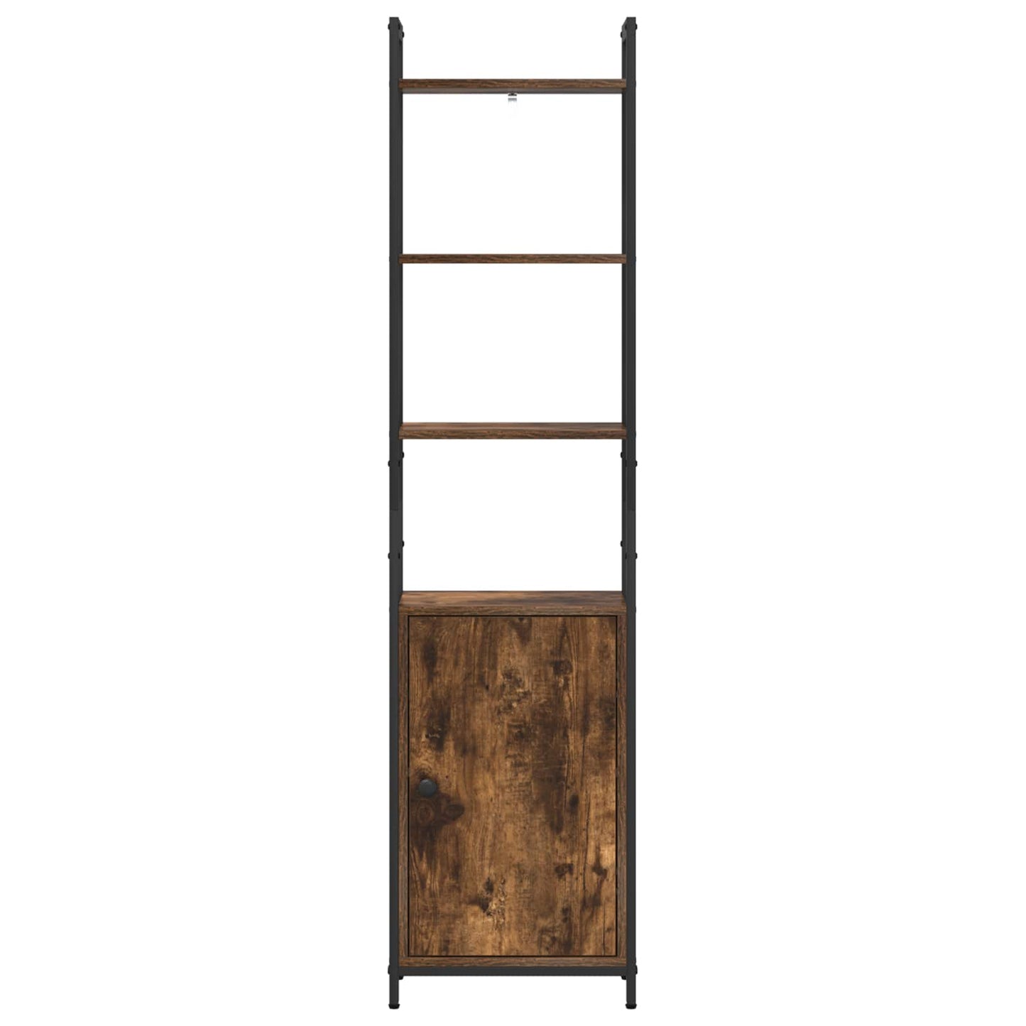 Bokskap Røkt eik 40 x 24 x 161 cm Konstruert tre