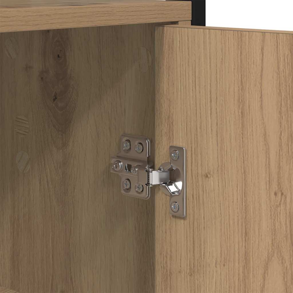 Bokskap Artisan Eik 40 x 24 x 161 cm Konstruert tre