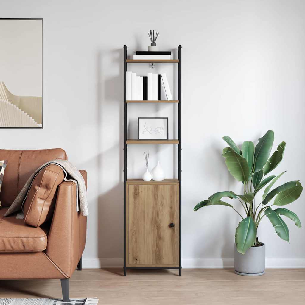 Bokskap Artisan Eik 40 x 24 x 161 cm Konstruert tre