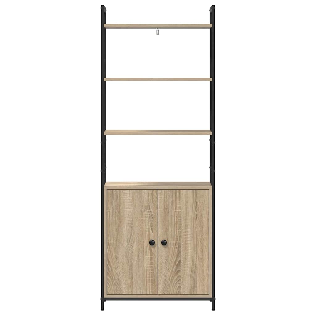 Bokskap Sonoma eik 60 x 24 x 161 cm Konstruert tre