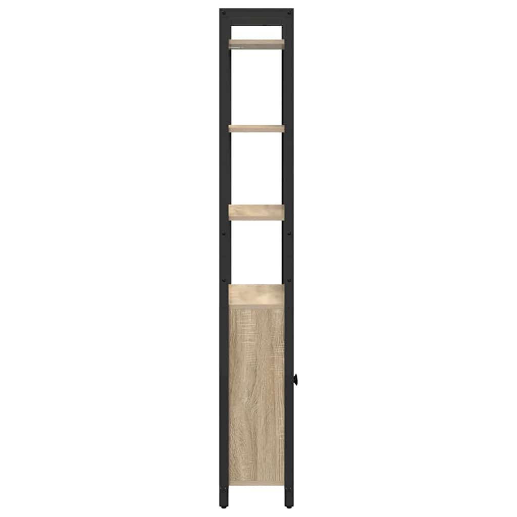 Bokskap Sonoma eik 60 x 24 x 161 cm Konstruert tre