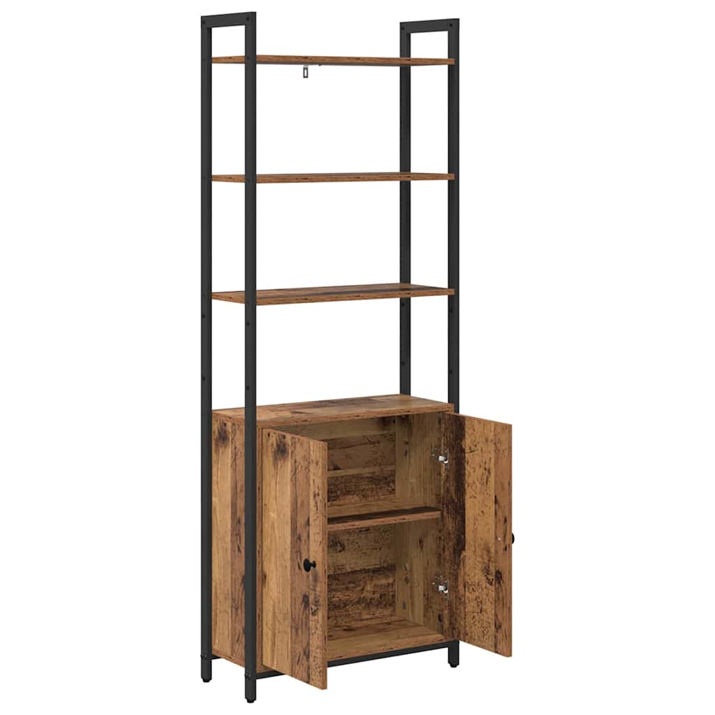 Bokskap Gamle tre 60 x 24 x 161 cm Konstruert tre