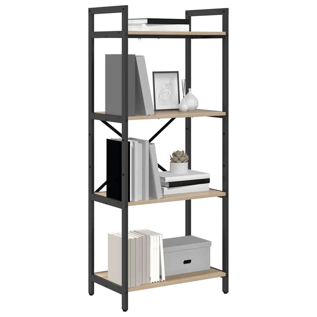 Bokhylle Sonoma eik 56 x 34 x 133,5 cm Konstruert tre
