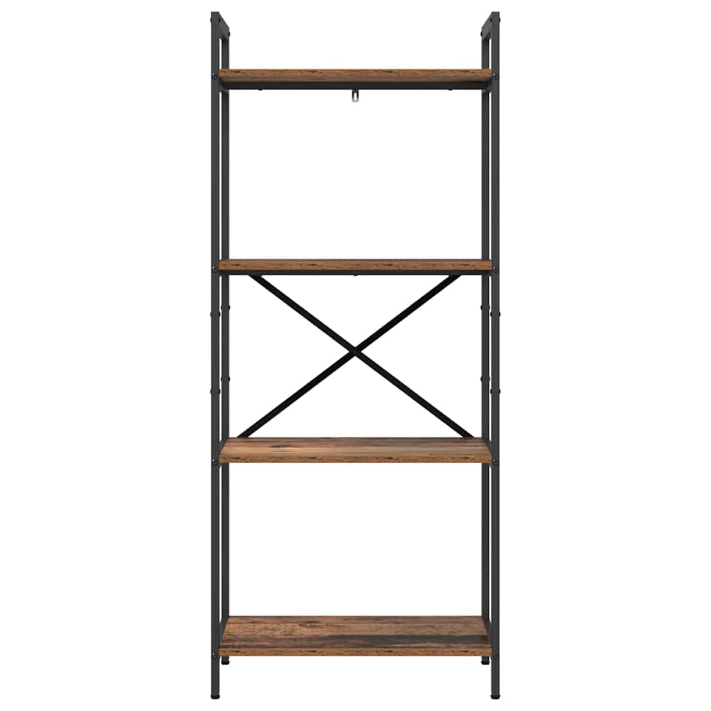Bokhylle Gamle tre 56 x 34 x 133,5 cm Konstruert tre