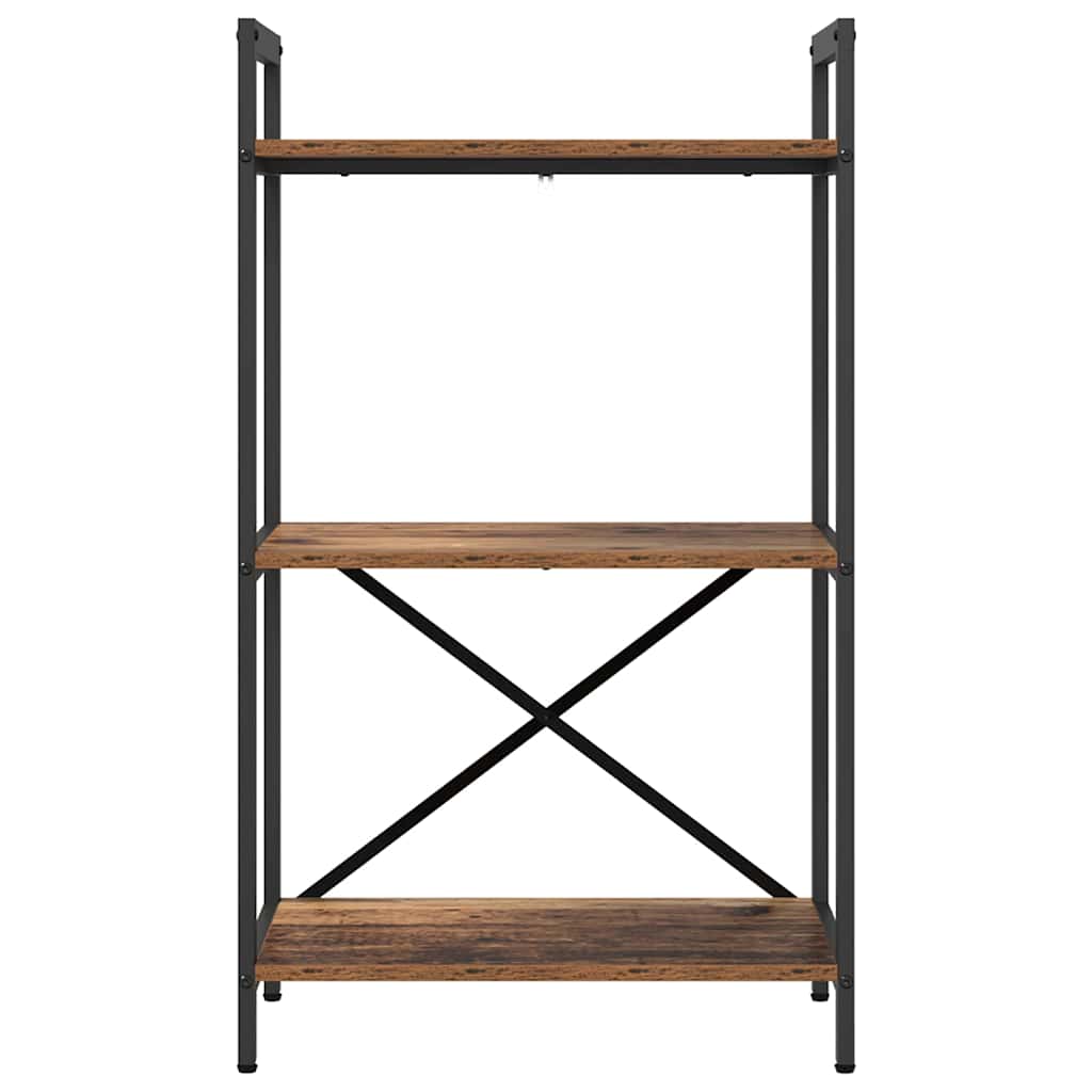 Bokhylle Gamle tre 56 x 34 x 96 cm Konstruert tre