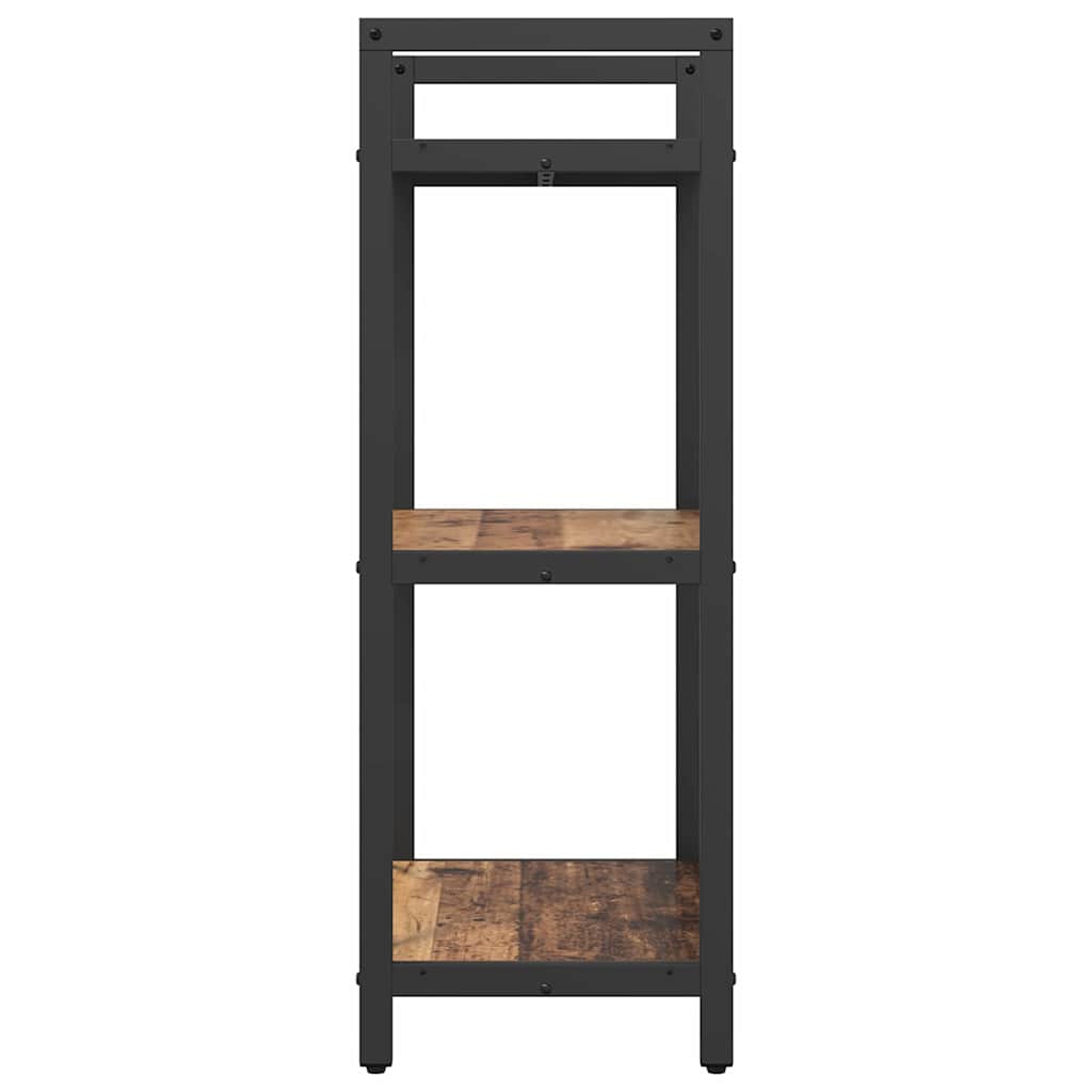 Bokhylle Gamle tre 56 x 34 x 96 cm Konstruert tre