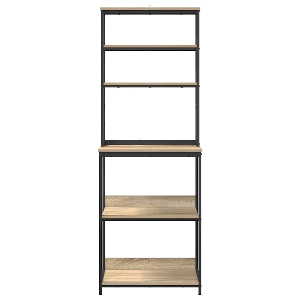 Kjøkkenskap Sonoma eik 60 x 40 x 168 cm Konstruert tre