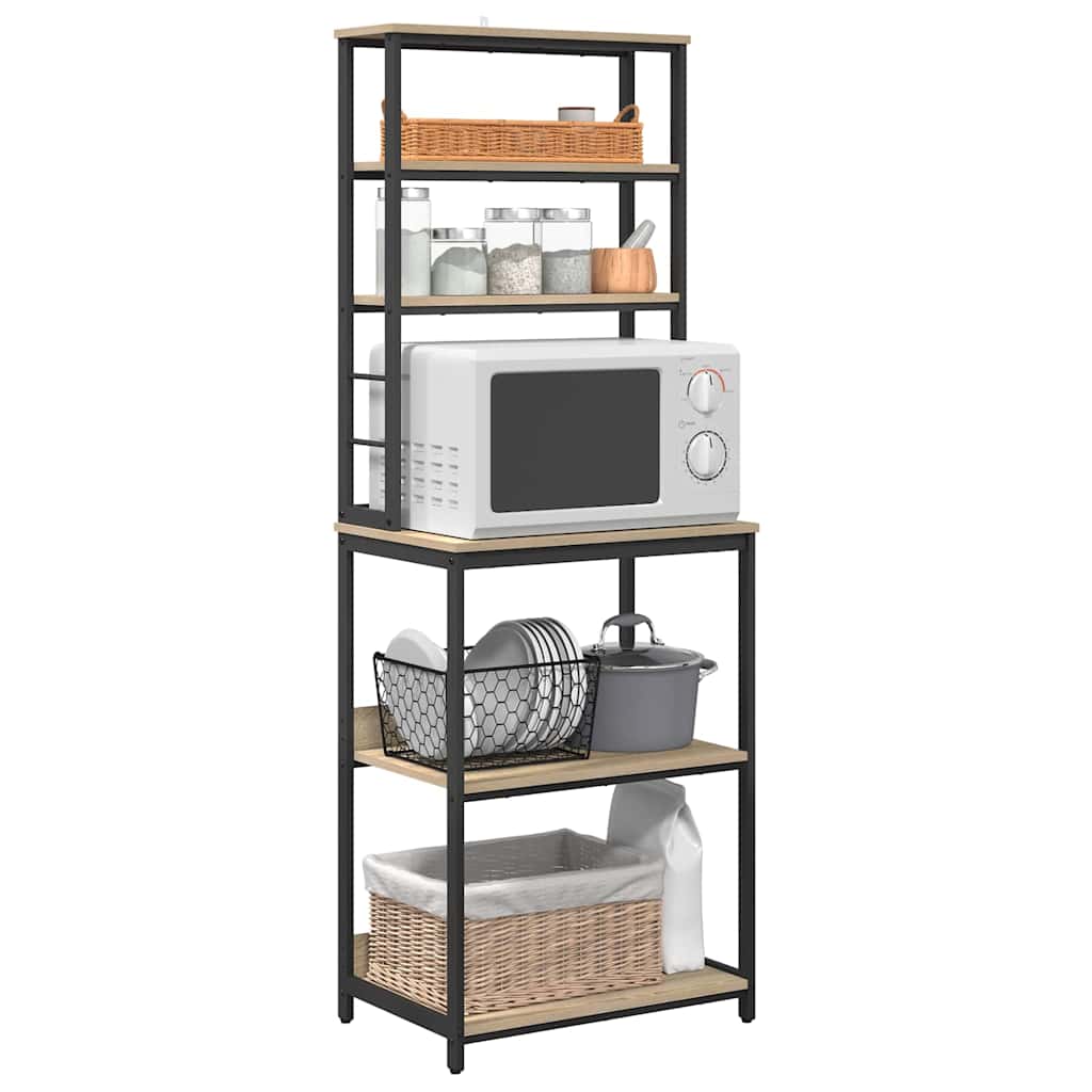 Kjøkkenskap Sonoma eik 60 x 40 x 168 cm Konstruert tre