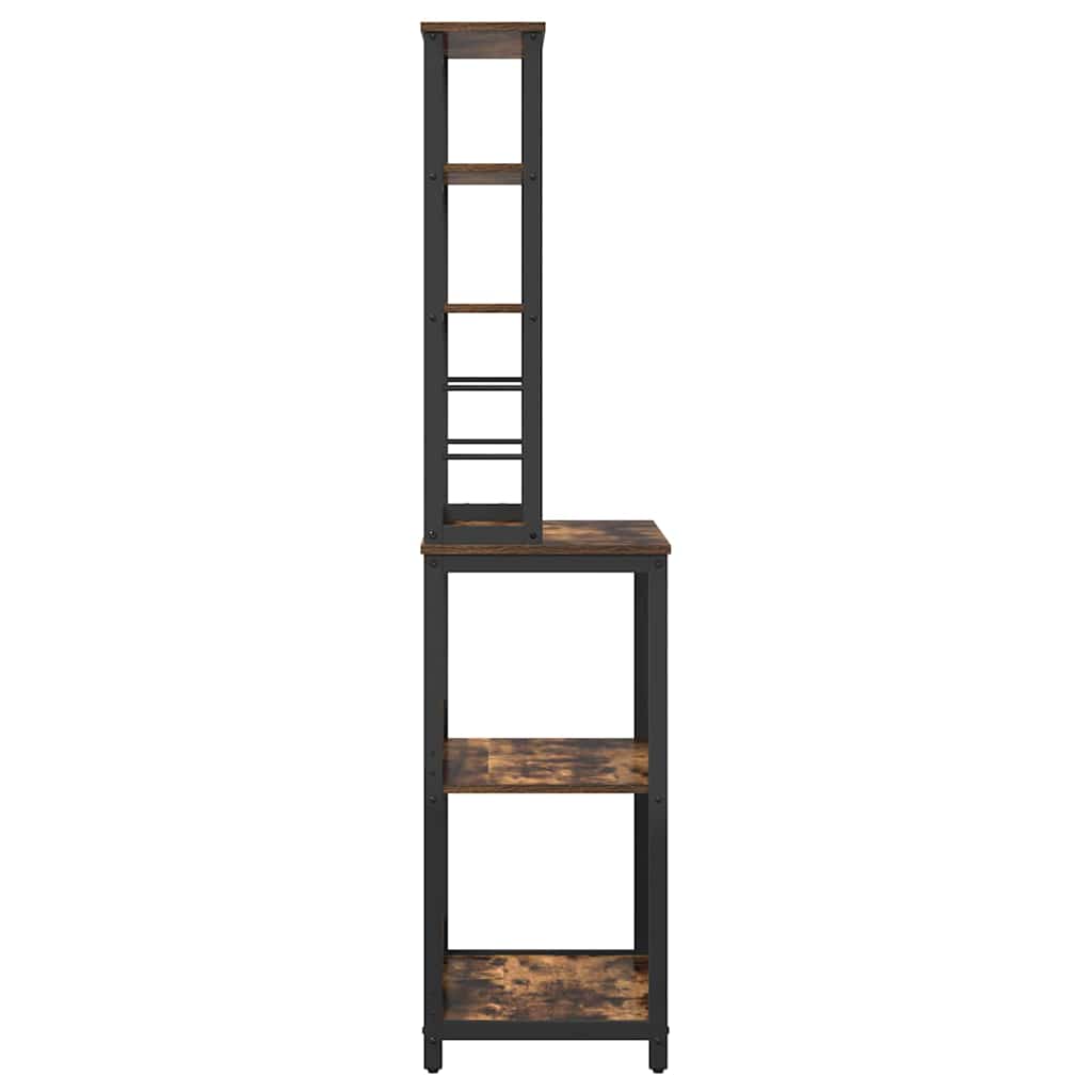 Kjøkkenskap Røkt eik 60 x 40 x 168 cm Konstruert tre