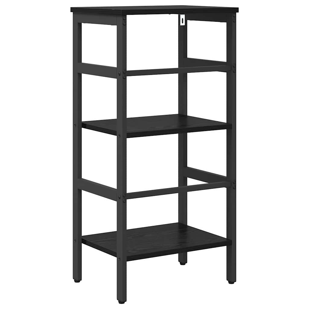 Bokhylle Svart Eik 40 x 29,5 x 81 cm Konstruert tre
