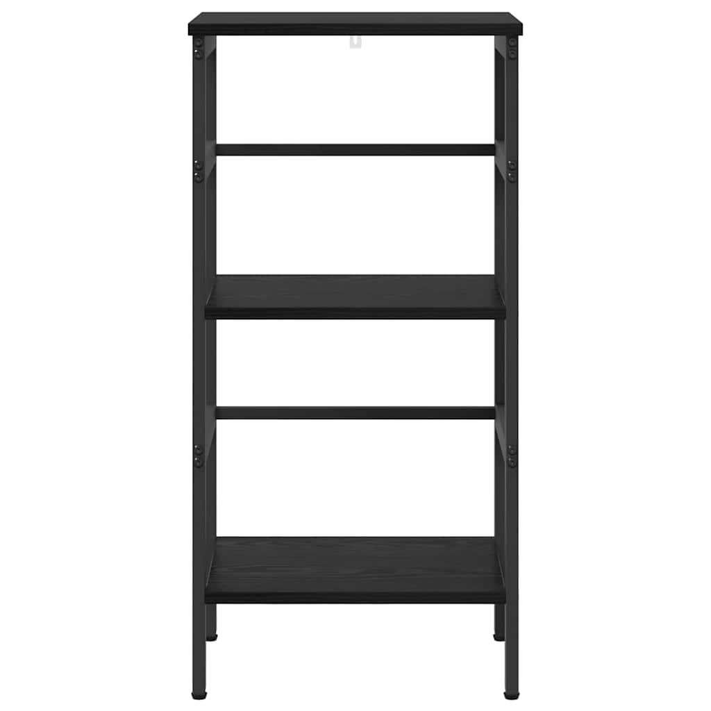Bokhylle Svart Eik 40 x 29,5 x 81 cm Konstruert tre