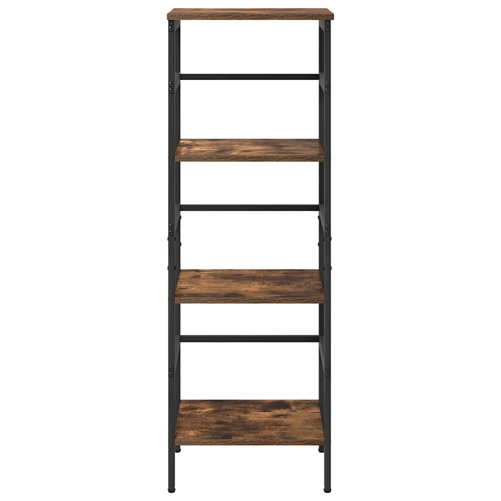 Bokhylle Røkt eik 40 x 29,5 x 115 cm Konstruert tre