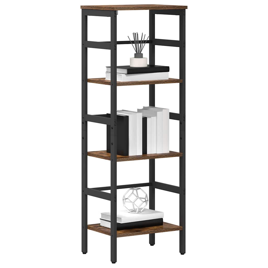 Bokhylle Røkt eik 40 x 29,5 x 115 cm Konstruert tre