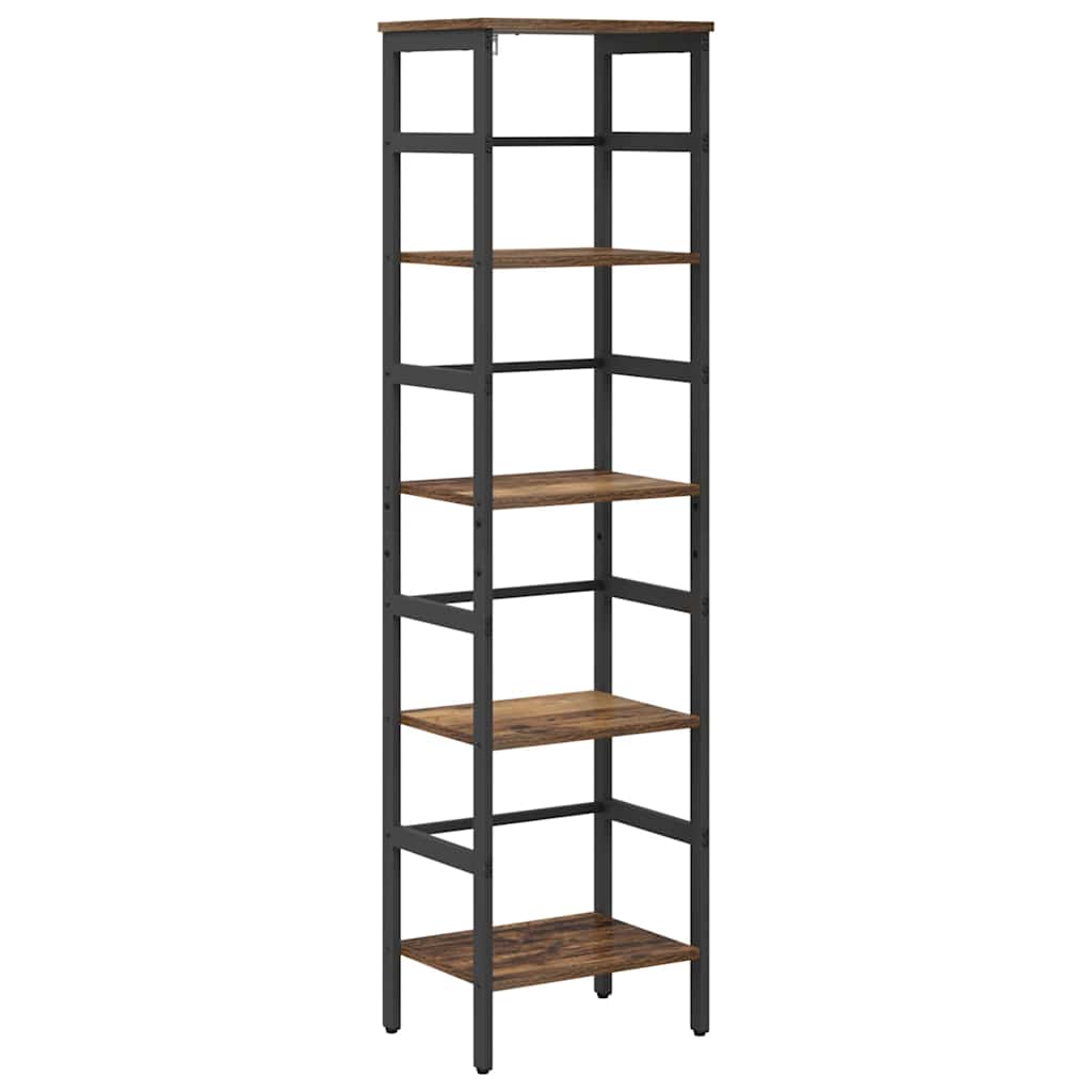 Bokhylle Gamle tre 40 x 29,5 x 149 cm Konstruert tre