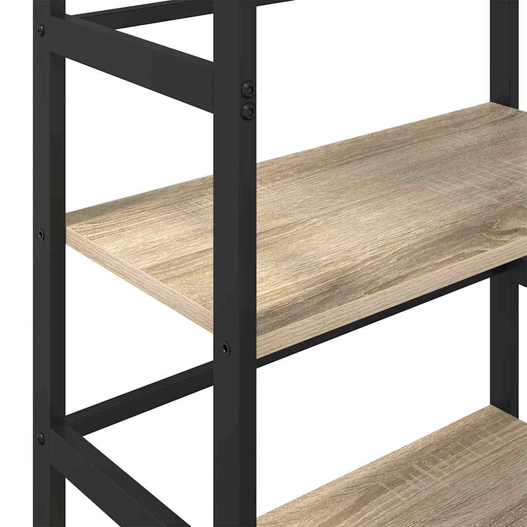 Bokhylle Sonoma eik 60 x 29,5 x 81 cm Konstruert tre