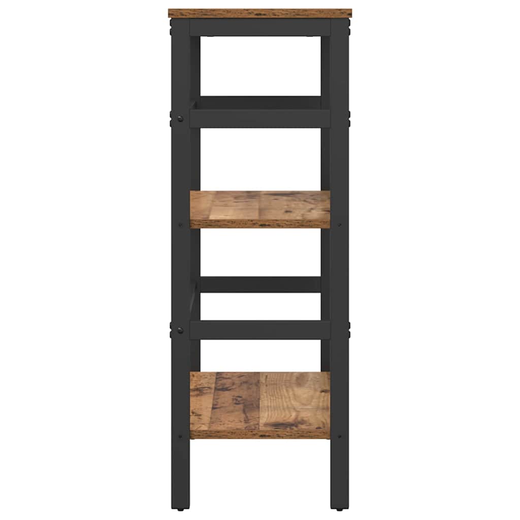 Bokhylle Gamle tre 60 x 29,5 x 81 cm Konstruert tre