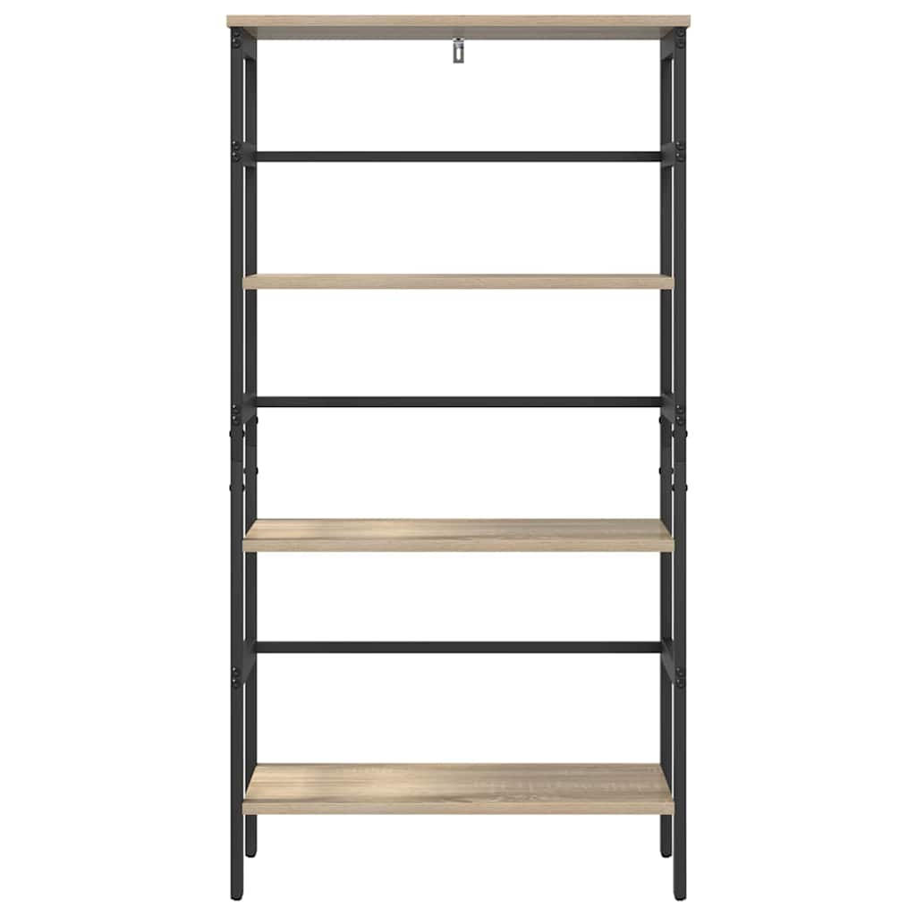 Bokhylle Sonoma eik 60 x 29,5 x 115 cm Konstruert tre