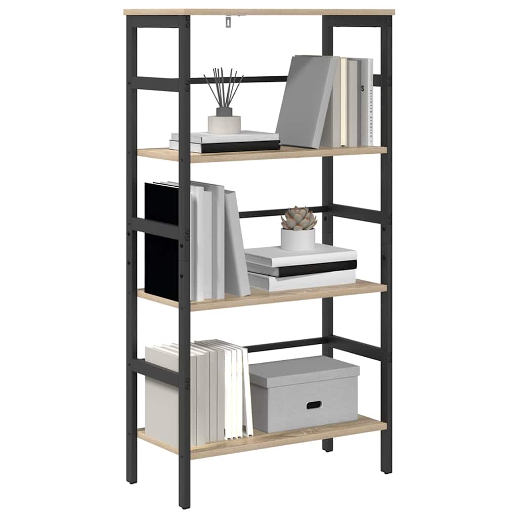 Bokhylle Sonoma eik 60 x 29,5 x 115 cm Konstruert tre