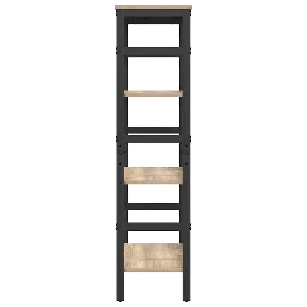 Bokhylle Sonoma eik 60 x 29,5 x 115 cm Konstruert tre