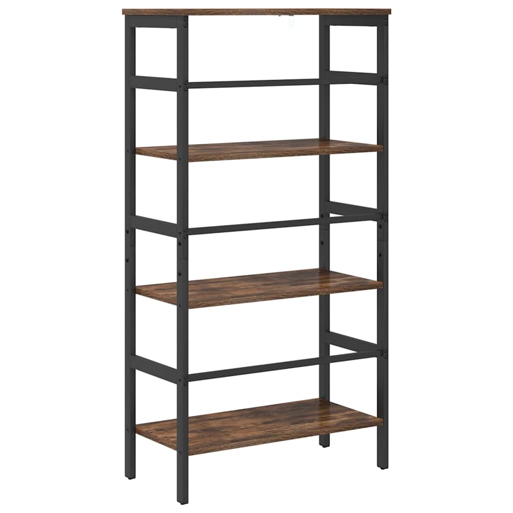 Bokhylle Røkt eik 60 x 29,5 x 115 cm Konstruert tre