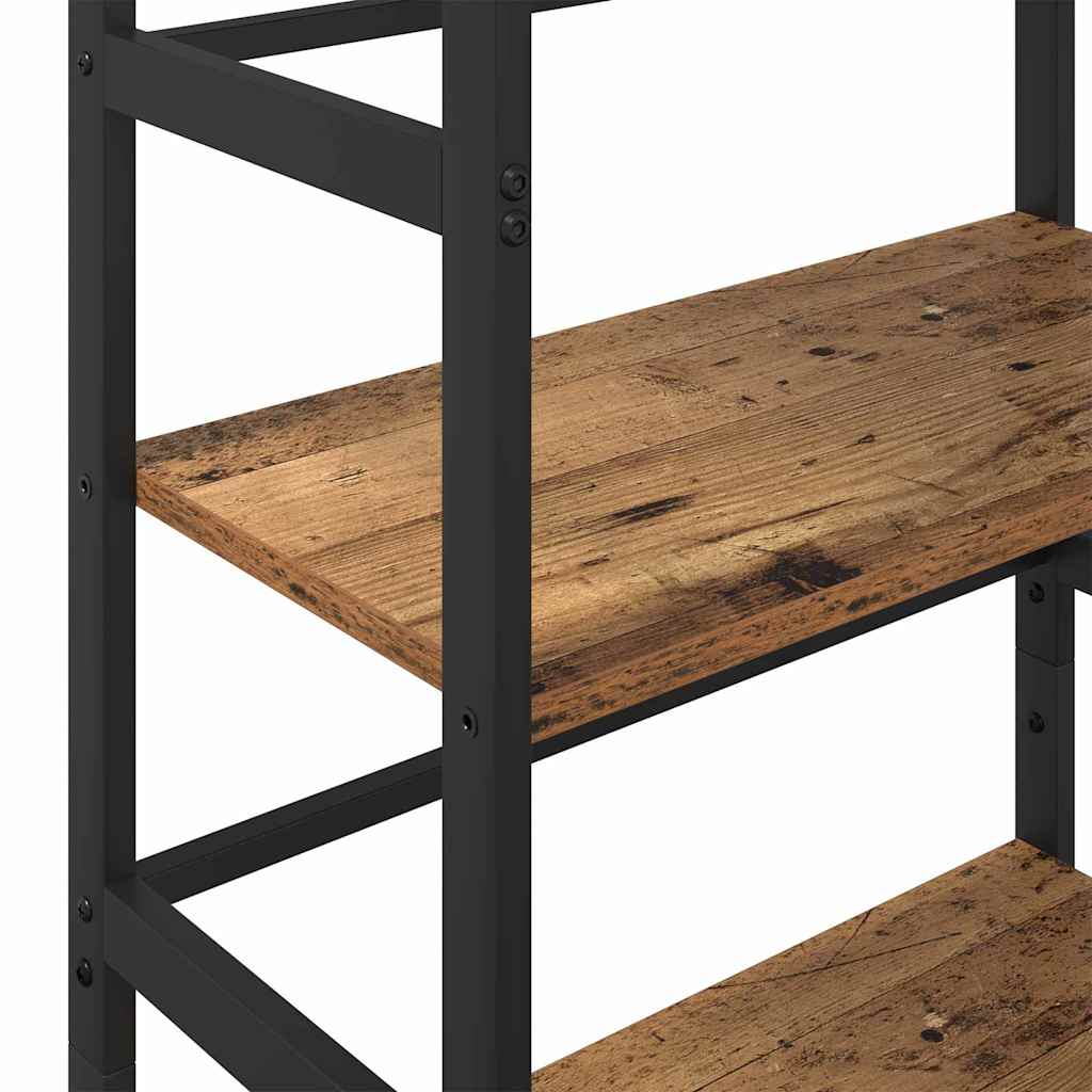 Bokhylle Gamle tre 60 x 29,5 x 115 cm Konstruert tre